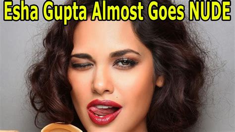 esha gupta naked|ESHA GUPTA Nude